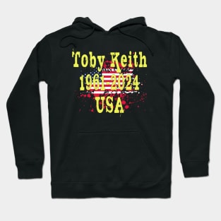 Toby Keith USA 1961 2024 D21 Hoodie